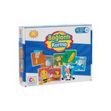Zetka Ck Games Bağlantı Kurma Okul Öncesi Oyun Seti +3 Yaş Eğitici Öğretici 40 Parça Puzzle Oyun Seti - Renkli