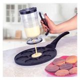 Zetmon Ölçekli Hamur Porsiyonlayıcı Pancake Krema Puding Akıtma Yardımcısı - 1 Adet