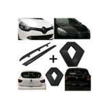 ZETOTO Renault Clio 4 Panjur Arma Bagaj Arma Panjur Çıtası Seti Siyah Renkli