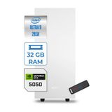 Zetta Minix H210 Intel Core Ultra 9 285K 32GB (6400MHZ) Ddr5 512GB SSD 8GB/RTX5050 Windows 11 Pro 750W Kompakt Oyun Render Bilgisayarı ZETM285K50P05