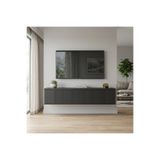 zetuna home TDA1204A - DUVARA MONTAJ TV STAND, TV RAFI ANTRASİT 120CM