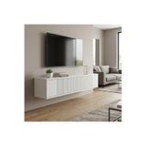 zetuna home TDA1204B - DUVARA MONTAJ TV STAND, TV RAFI BEYAZ 120CM
