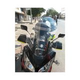 Zeus Motor 2004-10 Suzuki V-Strom DL650 DL1000 Uzun Cam Zeus Şeffaf 56CM 4mm Motosiklet Camı - Standart - Tek Renk
