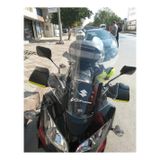 Zeus Motor 2004-10 Suzuki V-Strom Dl650 Dl1000 Uzun Cam Zeus Şeffaf 56Cm 4Mm Motosiklet Camı