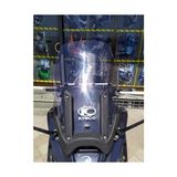 Zeus Motor 2005-2011 Kymco Xciting 250 500 Açık Füme Ön Cam 60CM 4mm Motosiklet Camı - Standart - Tek Renk
