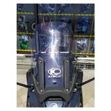 Zeus Motor 2005-2011 Kymco Xciting 250 500 Açık Füme Ön Cam 60Cm 4Mm Motosiklet Camı