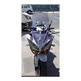 Zeus Motor 2011-2016 Yamaha Fazer 8 Uyumlu Uzun Ön Cam Açık Füme - Standart - Tek Renk