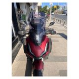 Zeus Motor 2023-2026 Honda ADV 350 Uyumlu Uzun Ön Cam Koyu Füme