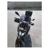 Zeus Motor Bmw F800 F650 Uyumlu Uzun Cam Koyu Füme 45Cm 4Mm Motosiklet Camı