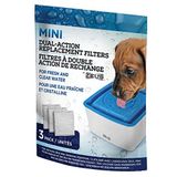 Zeus Yedek Filtre Temizleme Filtresi Mini İçme Fıskiyesi 1,5 L Köpekler için, 3'lü Paket