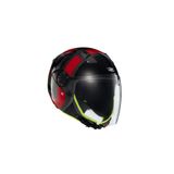 ZEUS ZS-213 AX5 Black Red Grey Açık Kask