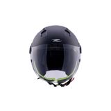ZEUS ZS-213 Matt Black Açık Kask