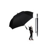 Zeus&Co. Protokol Büyük Boy Karbon Fiber Baston Şemsiye 135cm Çap