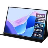 Zeuslap Z18K 18 inç 144Hz Dokunmatik Taşınabilir Monitör