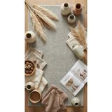 Zev Halı Kuak Gri Yıkanabilir Kaymaz Peluş Banyo Yolluk Halı KU05 Özel Ölçü 40x60 Oval HALI-KU05