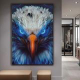 Zevahir Mobilya Dekorasyon Kartal Kanvas Tablo - 40 x 60 cm - Renkli