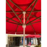 Zey Camping 3m2 Bahçe Plaj Teras Kamp Cafe Restorant Semşiye (Ayak Hariç ) - Bordo