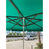 Zey Camping 3m2 Bahçe Plaj Teras Kamp Cafe Restorant Semşiye (Ayak Hariç ) - Yeşil