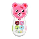 Zey Toys Zeytoys ZEY2023 Müzikli Telefon,oyuncak Müzikli Işıklı Aynalı Telefon - Pembe