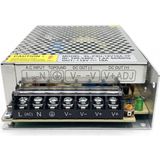 Zeyar Teknoloji 12V 10A 120W Metal Kasa Adaptör Şerit LED Trafosu Güç Kaynağı - Gri