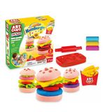 Zeycanhome 03573 Dede, Hamburger Set Oyun Hamuru 150 Gr / +3 Yaş Kız Erkek Çocuk Oyuncak Eğitici Oyuncaklar