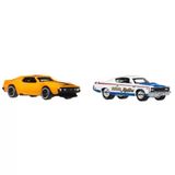 Zeycanhome 1:64 Hot Wheels Premium Car Culture 2'Li 71 Amc Javelin Ve Amc Rebel Machine Kız Erkek Çocuk Oyuncak