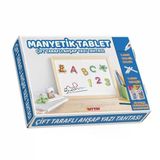 Zeycanhome 2250 Manyetik Çift Taraflı Tablet Ahşap Yazı Tahtası Kız Erkek Çocuk Oyuncak Eğitici Oyuncaklar