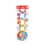 Zeycanhome 30590 Enfal Halkalı Top Çıngırak Kız Erkek Çocuk Oyuncak Eğitici Oyuncaklar
