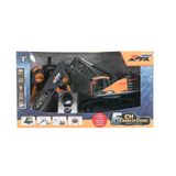 Zeycanhome 5086 Sun-İş Makinesi Paletli Vinç 1:24 Buldozer Kız Erkek Çocuk Oyuncak Eğitici Oyuncaklar