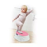 Zeycanhome 7173 Dolu Lazımlık Adaptor Basamak 3In1 -Pembe Kız Erkek Çocuk Oyuncak Eğitici Oyuncaklar