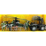 Zeycanhome Atv Ve Helikopterli Askeri Oyun Seti Kız Erkek Çocuk Oyuncak Eğitici Oyuncaklar