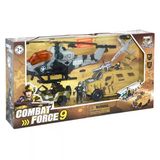 Zeycanhome Combat Force Zırhlı Araç Ve Helikopterli Büyük Askeri Set Kız Erkek Çocuk Oyuncak Eğitici Oyuncaklar