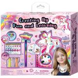 Zeycanhome Creating By Fun And Learning Kırtasiye Seti Kız Erkek Çocuk Oyuncak Eğitici Oyuncaklar