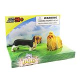 Zeycanhome Dakhund Ve Yorkshireterrier Model Hayvan Köpek Kız Erkek Çocuk Oyuncak Eğitici Oyuncaklar