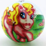 Zeycanhome Dema Stil Pvc 23Cm Top Pony Kız Erkek Çocuk Oyuncak Eğitici Oyuncaklar
