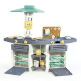Zeycanhome Dolu İkili Mutfak Set Kız Erkek Çocuk Oyuncak Eğitici Oyuncaklar