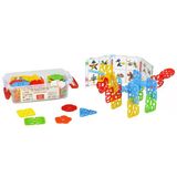 Zeycanhome Geometrik Puzzle Küçük- Mühürlü Kutuda - 280 Parça Kız Erkek Çocuk Oyuncak Eğitici Oyuncaklar