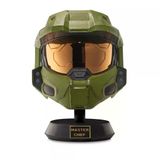Zeycanhome Halo Gerçekçi Master Chief Miğferi Ve Sergi Standı Kız Erkek Çocuk Oyuncak Eğitici Oyuncaklar