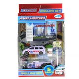 Zeycanhome Helikopterli Ambulans Seti Jp9102 Kız Erkek Çocuk Oyuncak Eğitici Oyuncaklar