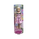 Zeycanhome Hth66 Barbie 65.Yıl Özel Pembe Elbiseli Bebek Kız Erkek Çocuk Oyuncak Eğitici Oyuncaklar