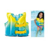 Zeycanhome Intex Mavi Lagün Çocuk Deniz Yeleği 41X30cm (3-5 Yaş) Kız Erkek Çocuk Oyuncak Eğitici Oyuncaklar