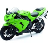 Zeycanhome Kawasaki 1/12 Zx-10R 2006 Model Yeşil Motorsiklet Kız Erkek Çocuk Oyuncak Eğitici Oyuncaklar