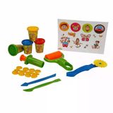Zeycanhome Kukuli Çantalı Oyun Hamuru Seti 80 Gr. Kız Erkek Çocuk Oyuncak Eğitici Oyuncaklar