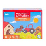 Zeycanhome Lc7984 Manyetik Aktivite Çiftlik -Laçokids Kız Erkek Çocuk Oyuncak Eğitici Oyuncaklar