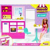 Zeycanhome Linda'nın Mutfağı Oyun Seti Kız Erkek Çocuk Oyuncak Eğitici Oyuncaklar
