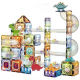 Zeycanhome Magnetic Tiles Light Version 108 Parça Kız Erkek Çocuk Oyuncak Eğitici Oyuncaklar