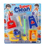 Zeycanhome Nzm-236 Temizlik Seti -Nizam Plastik Kız Erkek Çocuk Oyuncak Eğitici Oyuncaklar
