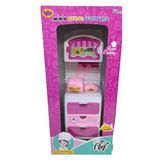 Zeycanhome Oydaş Minik Şefler Çekmeceli Dolap 2355 Kız Erkek Çocuk Oyuncak Eğitici Oyuncaklar