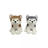 Zeycanhome Pb31552-23 Peluş Oturan Köpek 23Cm -1Adet Stokta Olan Gönderilir Kız Erkek Çocuk Oyuncak Eğitici Oyu