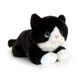 Zeycanhome Peluş Siyah Kedi 25Cm Kız Erkek Çocuk Oyuncak Eğitici Oyuncaklar